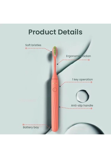 Kırmızı Philips One Serisi Elektrikli Diş Fırçası 1 Aaa Pil Versiyonu Hy1100 Yetişk Elektrikli Diş Elektrikli Diş Fırçası 56739771