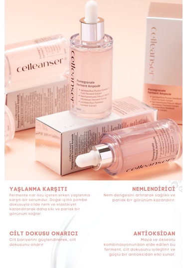 Yaşlanma Karşıtı, Çift Etkili Nemlendirici Ve Onarıcı Nar Özlü Se
