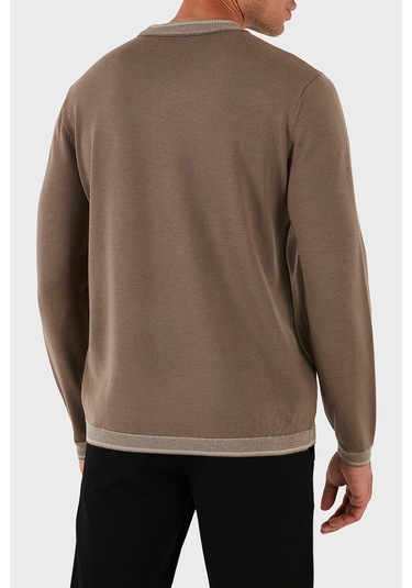 Emporio Armani Erkek Kazak Em003387 Af14697 U6189 Bej Bej