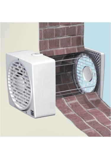 Vortice Vario 300/12 Arlls 1650M3/H Çift Yönlü. Otomatik Panj Fan