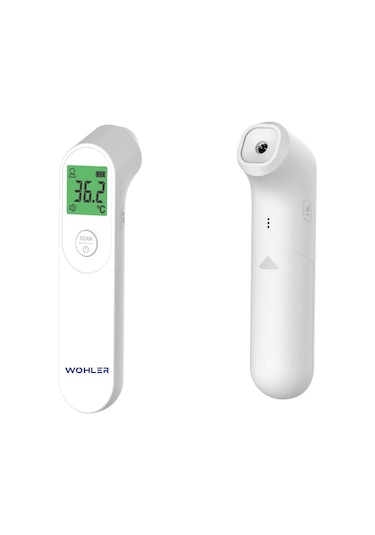 Wöhler Temassız Dijital Ateş Ölçer Alından Vücut ve Nesne