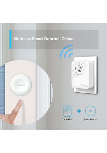TP-Link Tapo TP-H100 Alarm Özellikli Kablosuz Akıllı Dağıtıcı