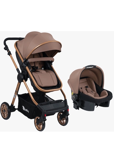 4 Baby Cool Gold Travel Bebek Arabası