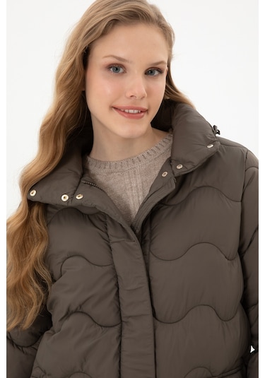 U.s. Polo Assn. Kadın Vizon Kaban 50312018-vr052 Vizon