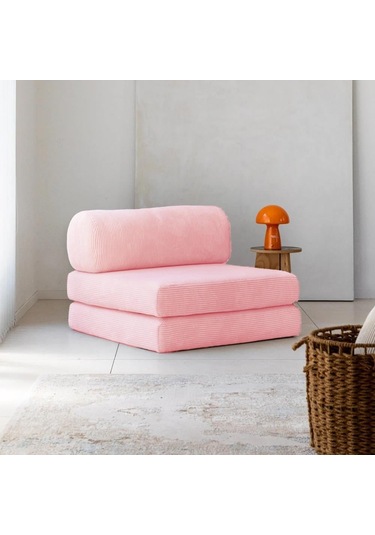 Modüler Legom Tekli Koltuk Pembe