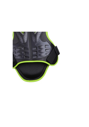 Suntek Dirtbike Green M Için Motosiklet Koruma Yeleği Omurga