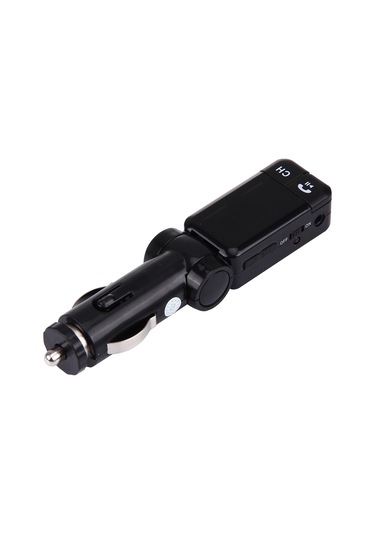 Çok Fonksiyonlu Bluetooth Araç Şarj Cihazı, Müzik Çalma Ve Ahizesiz Yanıt Desteği Telefon Ve Fm Verici Ve Akıllı Telefonlar Usb Şarj Fonksiyonu