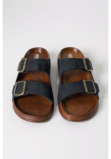 Wt 55201 Rahat Tabanlı Unisex Yazlık Günlük Hafif Tokalı Terlik Siyah