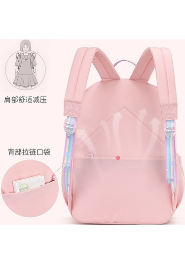 Flybuy Yıl Yeni Şirin Pudra Okul Mavisi Leezsing Koruması Kolye Kızlar Kadın Kabartma İlkokul Hafif Güçlü Çanta 2021 1345 Fp Mavi - Pudra