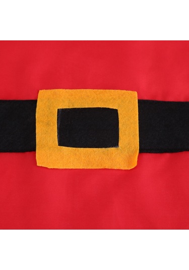 Geekyou Yetişkinler İçin Noel Apronu - Yumuşak Kumaş, Yağlı Lekeden Koruma, Mutlu Festivite Atmosferi