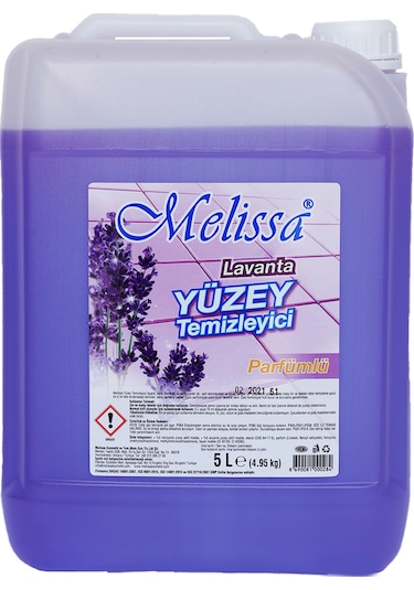 Melissa Yüzey Temizleme Sıvısı Lavanta 5 L
