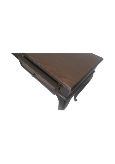 Masifart 120 Cm Siyah Eskitme Dresuar Makyaj Masası Çekmeceli Siyah