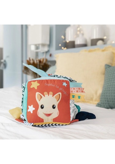 Sophie La Girafe Maxi Sensory Küp Çok Renkli