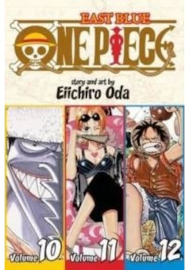 One Piece Omnibus Edition Vol. 4: Includes Vols. 10, 11 & 12 Ciltli Vız Media