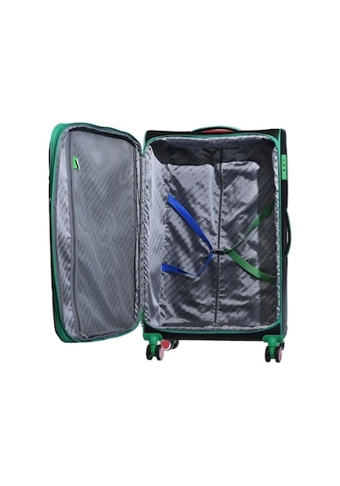 Benetton Siyah Unisex Büyük Boy Valiz 14bnt2100-01 001