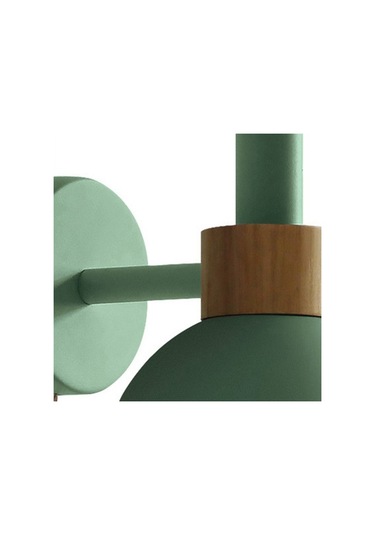 Szypzstore Oturma Odası Sundurma Koridor Lambası Iskandinav Minimalist Modern Yatak Odası Başucu Macaron Duvar Lambası Qsmsrw Yeşil