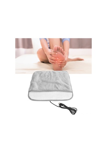 Dofolink Usb Doğrudan Tak Ve Kullandım, Süper Yumuşak Yünlü, Ev Ofis Kullanıma Uygun, Diz Ve Eller İçin De Uygun Isıtıcı Ayak Yastığı Wt23071205