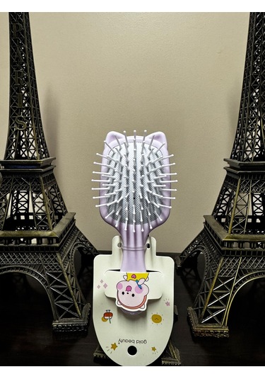 Fontenay Bebek Tarağı Bebek Saç Fırçası Mor Renk