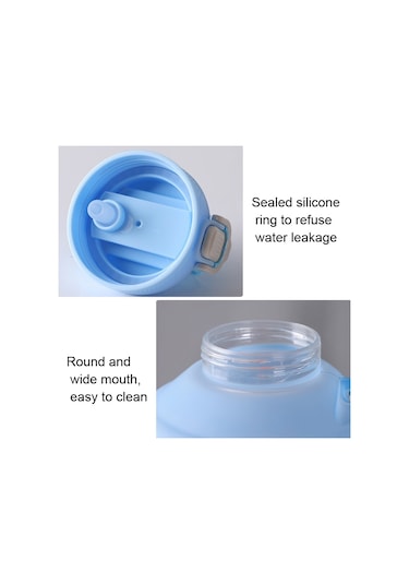 1500ml Büyük Boy Taşınabilir Motivasyon Spor Su Matarası 001