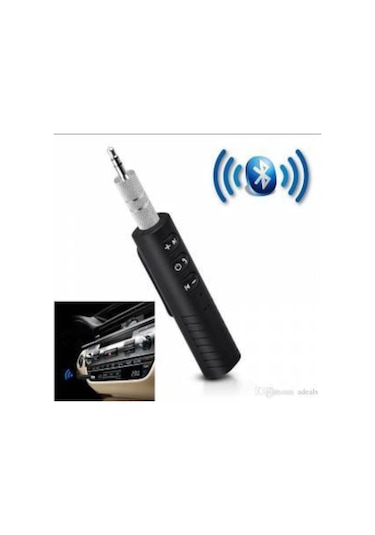 Bluetooth Aux  Araç Kiti Siyah