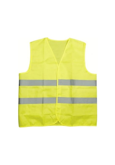 Bestguard Işçi Tipi Reflektörlü Sarı Ikaz Yeleği 10 Adet