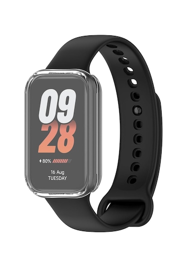 Xiaomi Smart Band 8 Active Silikon Kasa Ve Ekran Koruyucu