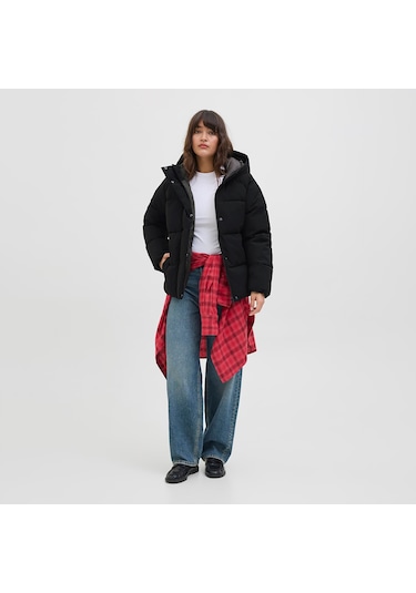 Jack & Jones Global Kadın Siyah Mont 12283784-b Siyah