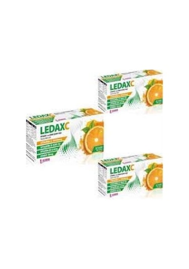 Ledapharma Ledax C Vıtamın 1000 Mg 30 Saşe 3'Lü Paket