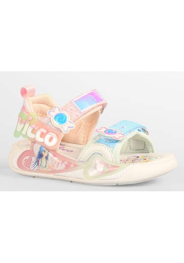 Vicco Arial Ortopedik Çocuk Sandalet Pudra