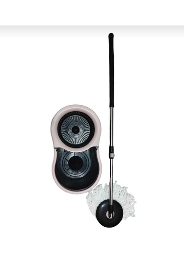 Sillgech 360 Smart Mop Jr. Black Siyah Temizlik Paspas Seti Pembe