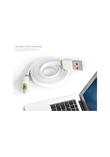 Emy My-445 Apple Uyumlu iOS Lightning Hızlı Şarj Data Kablosu 1Metre