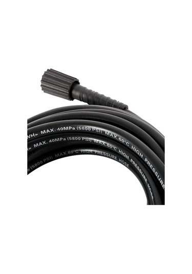 Symbee 50ft M22 Bağlantılı 5800 Psı Yüksek Basınçlı Yıkama Makinesi Değiştirme Hortumu - Kırılmaya Dayanıklı Pvc + Paslanmaz Çelik