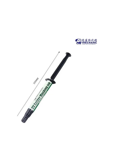 Mechanic G10 Uv Lehim Maskesi Uv Solder Masking Ink 3cc Yeşil
