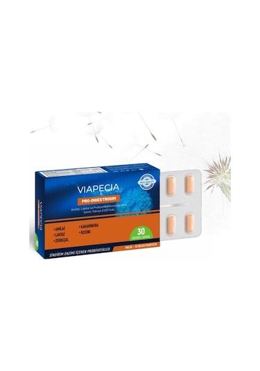 Viapecia Pro- Digestroium 30 Kapsül