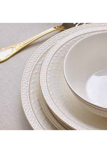 Aryıldız Almada Gold Yemek Takımı 60 Parça Diğer