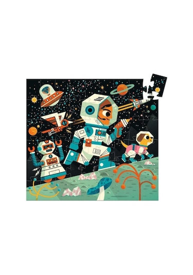 Djeco Dekoratif Puzzle 54 Parça / Space Station