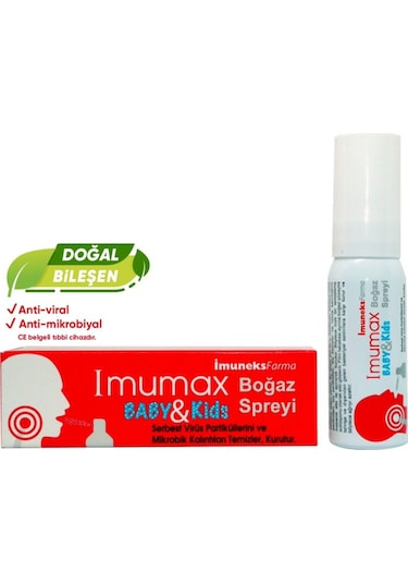 Imumax 3+ Baby Kids 20 ML Boğaz Spreyi