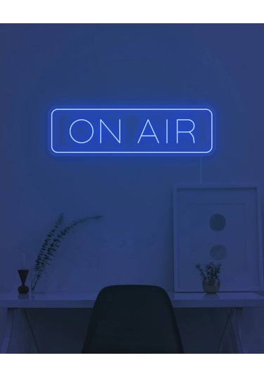 Twins Led On Air Yazılı Neon Tabela Mavi Model:model:39113366 Mavi