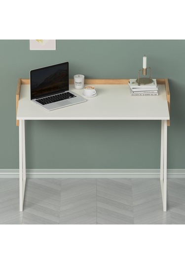 Rone Çalışma Masası Beyaz Meşe