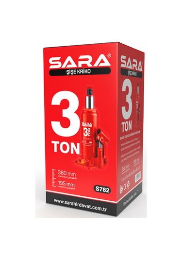Sara Şişe Kriko 3 Ton