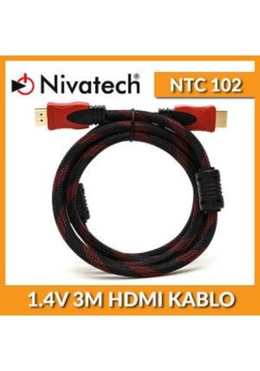 Nivatech Ntc 102 3M Hdtv Kablo