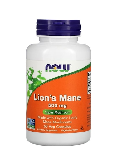Lion's Mane, 500 Mg, 60 Veg Capsules