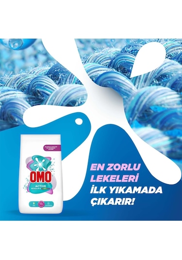 Omo Matik Toz Çamaşır Deterjanı 9kg Beyazlar Ve Renkliler 60 Ykm
