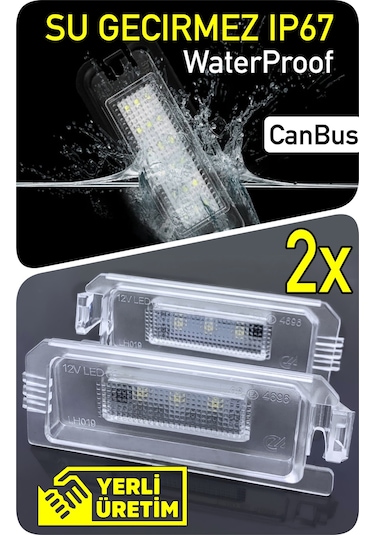 Hyundai Tucson Nx4 2020-2022 Canbus Led Plaka Aydınlatma Ledi Lambası