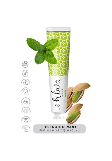 Ohlala Pistachio Mint Antep Fıstığı-nane Diş Macunu 75ml