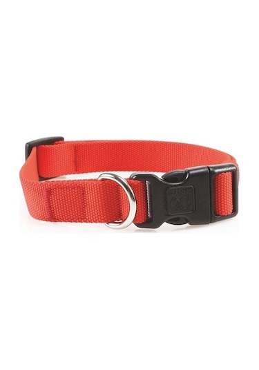 M-pets Jolly Köpek Boyun Tasması Kırmızı M Kırmızı