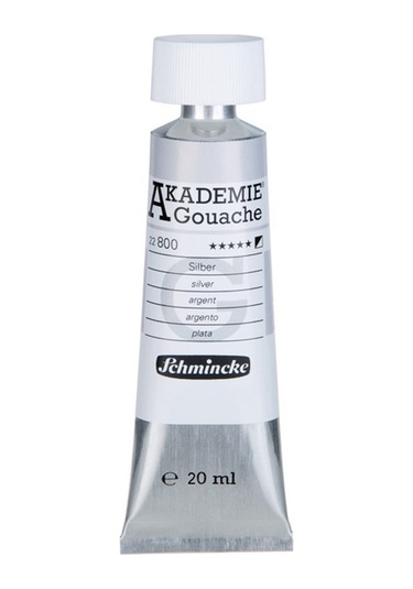 Schmincke Akademie Guaj Boya 20 Ml. 800 Silver