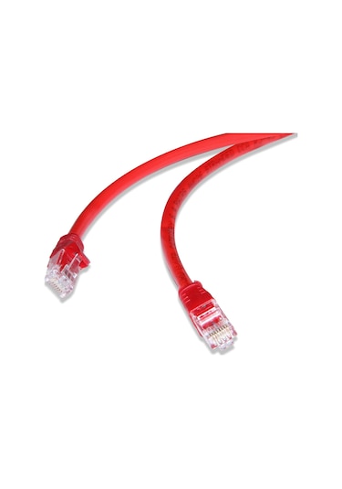 Flaxes Fnk-603K 3M Kırmızı Network Kablo