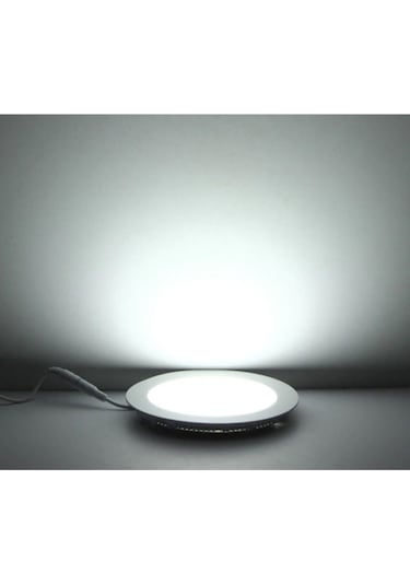 Ack-ap01-01230 12 W Yuvarlak Sıva Altı Led Panel 6500k Beyaz Beyaz
