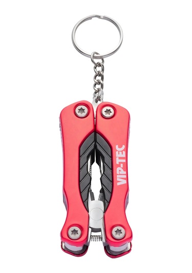 Vip-tec Vt875191 9 Parça Multi Fonksiyonel Mini Çakı/pense Seti Kırmızı